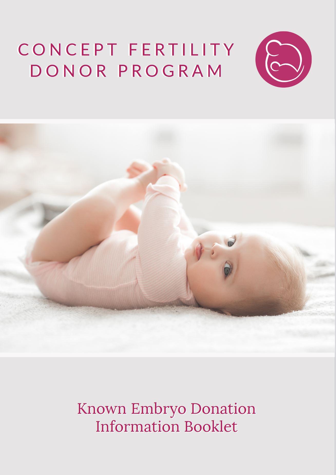 Known embryo donation information booklet