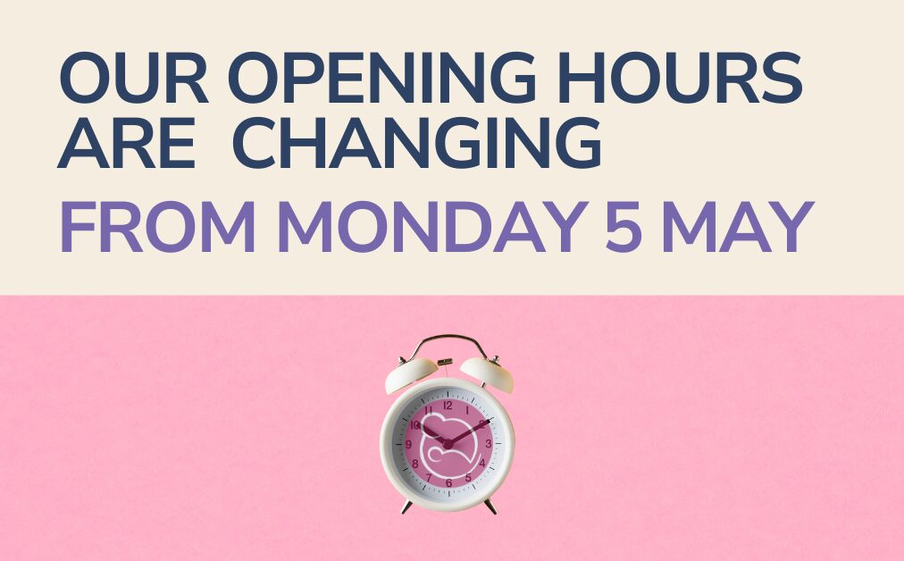 Concept’s new Opening Hours from Monday 5 May 2025
